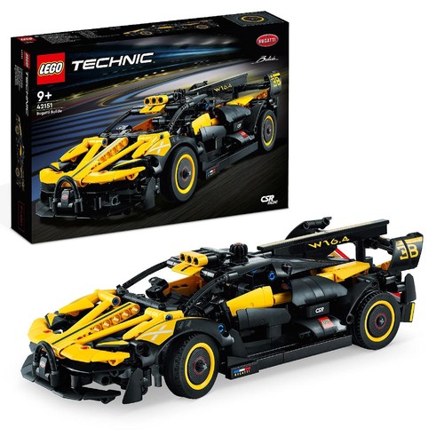 Technic bugatti bolide - bugatti, 9+